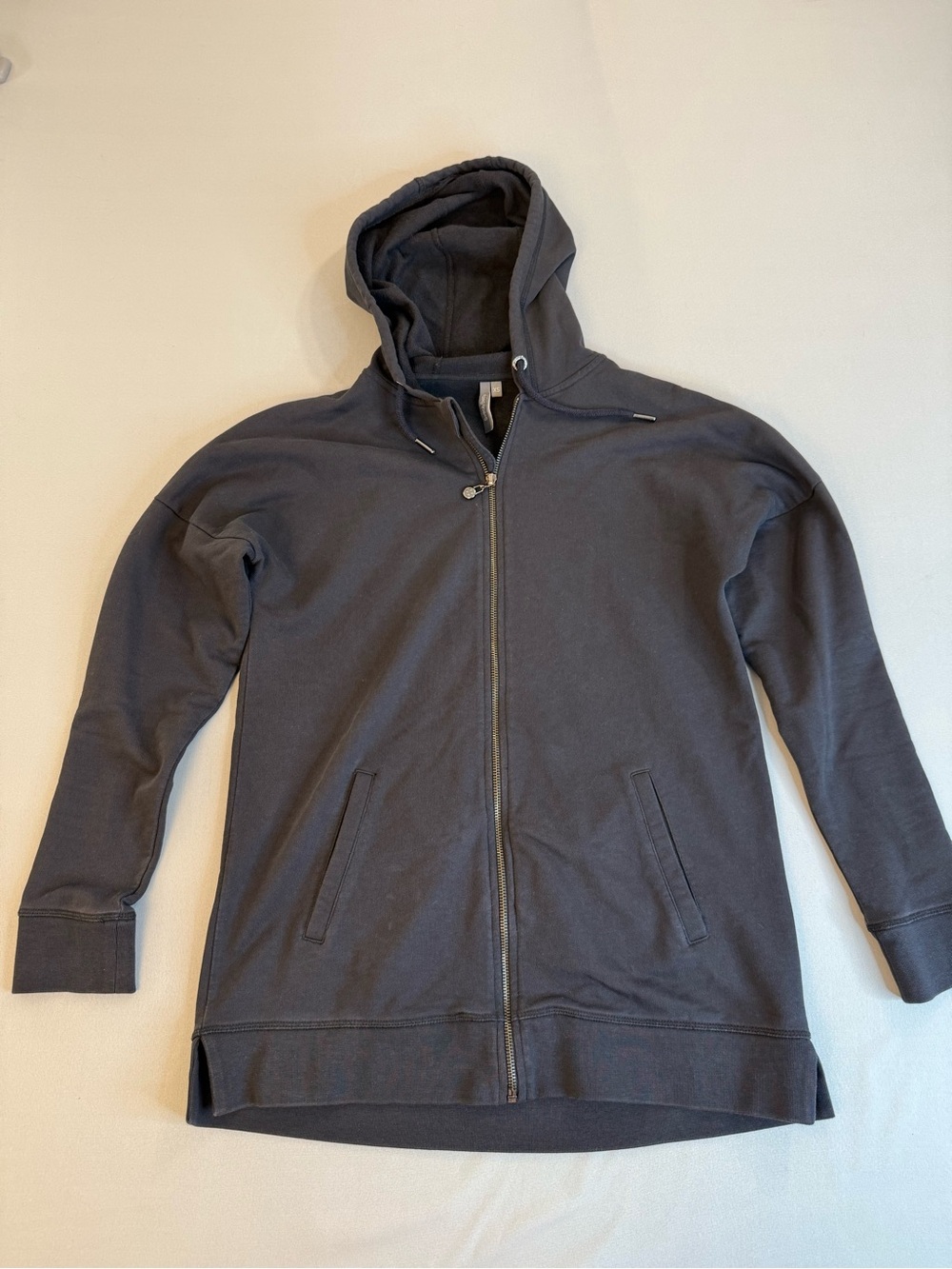 Sweaty Betty Sweatshirt Hoodie Black Gray Graphite Size XS Excellent Condition